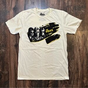 The Police short sleeve graphic tour 07/08 concert t-shirt size small